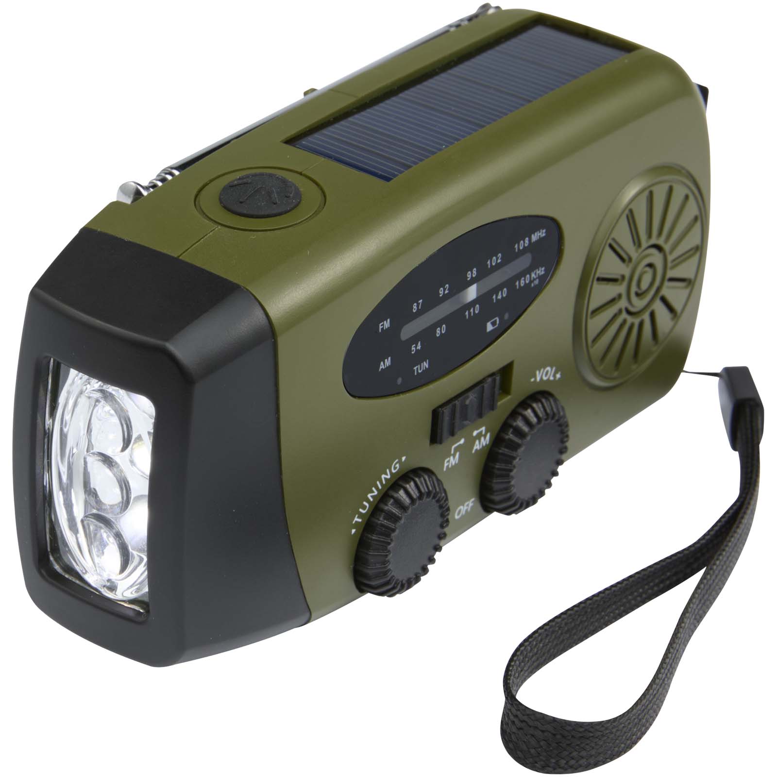 Radio di emergenza in plastica riciclata certificata RCS Avior