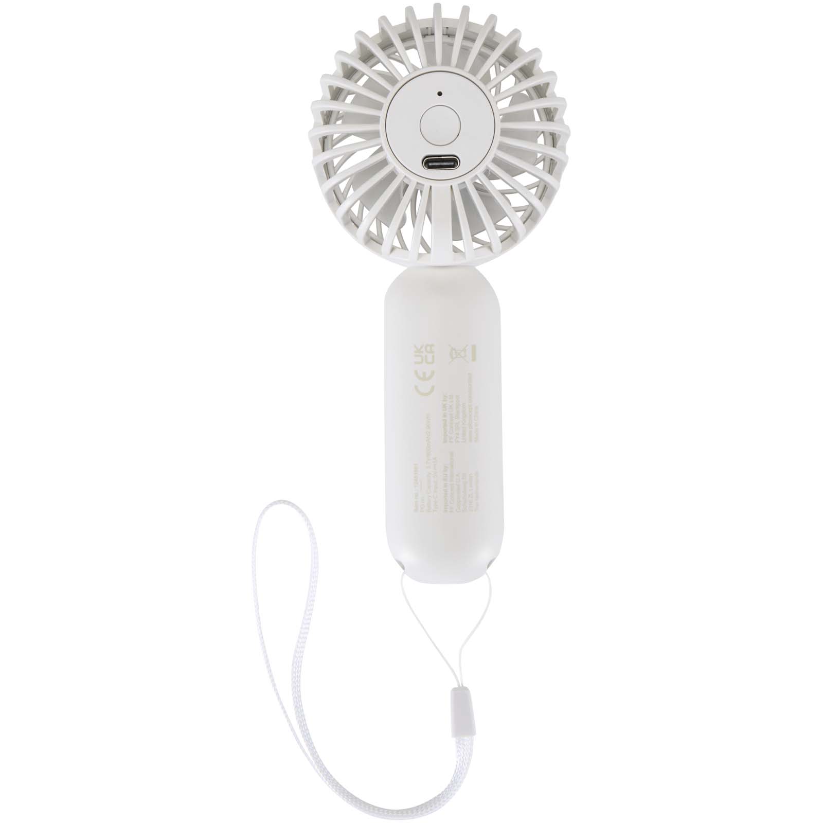 Ventilatore portatile in plastica riciclata Aervia