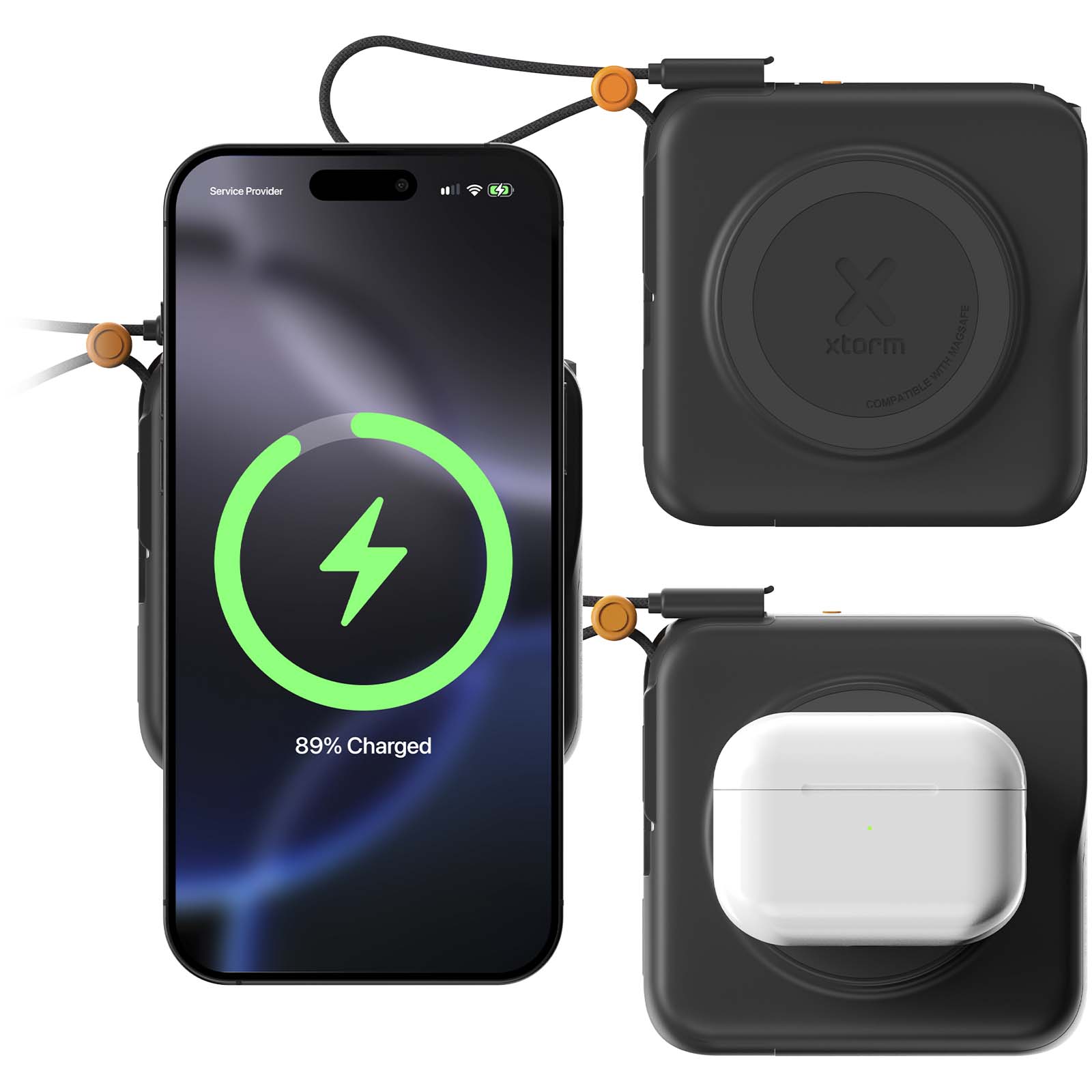Caricabatterie da viaggio 3-in-1 da 30 W 10.000 mAh Xtorm TravelPro 