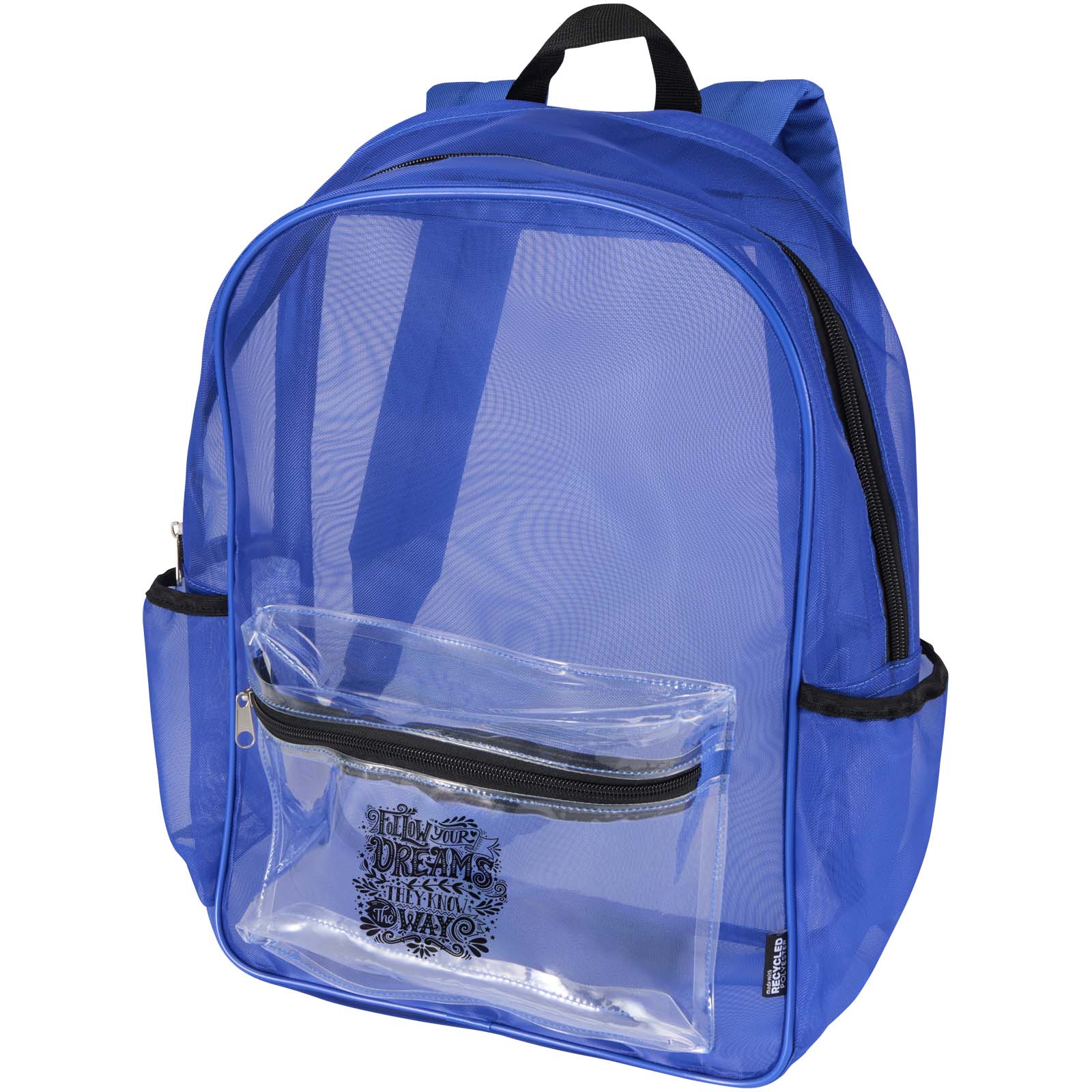 Zaino in materiale riciclato certificato GRS da 18 litri Mesh