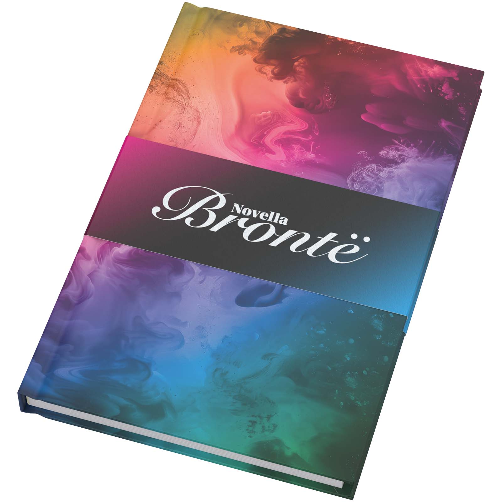 Blocco note formato A5 con copertina rigida opaca e 100 fogli Novella Brontë