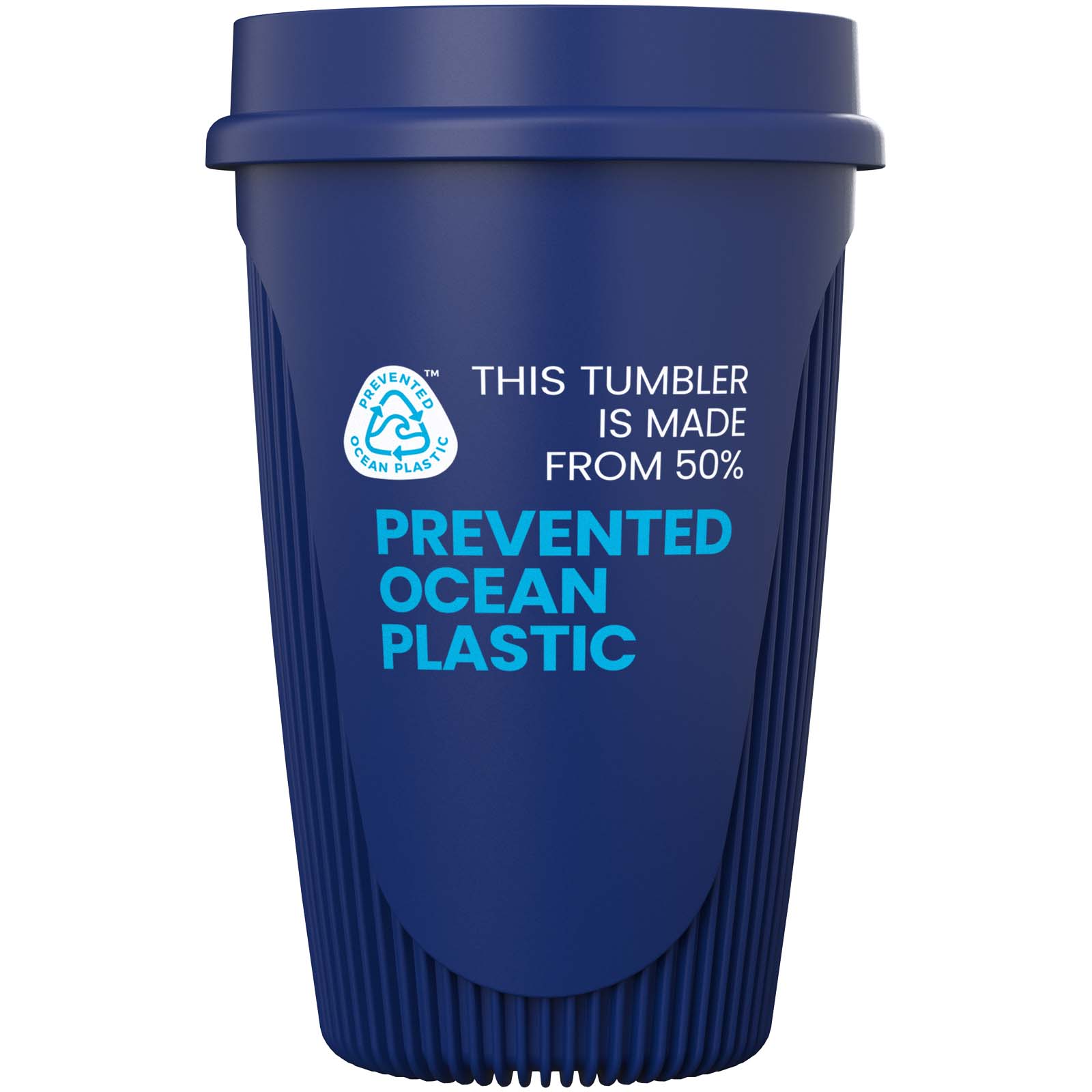 Bicchiere da 350 ml con coperchio a 360° Alto POP