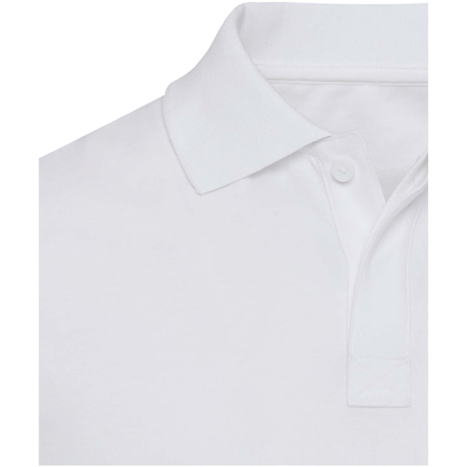 Polo a maniche corte unisex in tessuto biologico certificato OCS da 180 g/m² Graphite