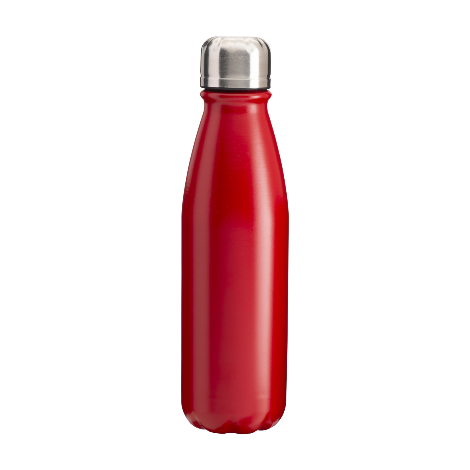 Bottiglia sport in alluminio con tappo in acciaio, 500 ml