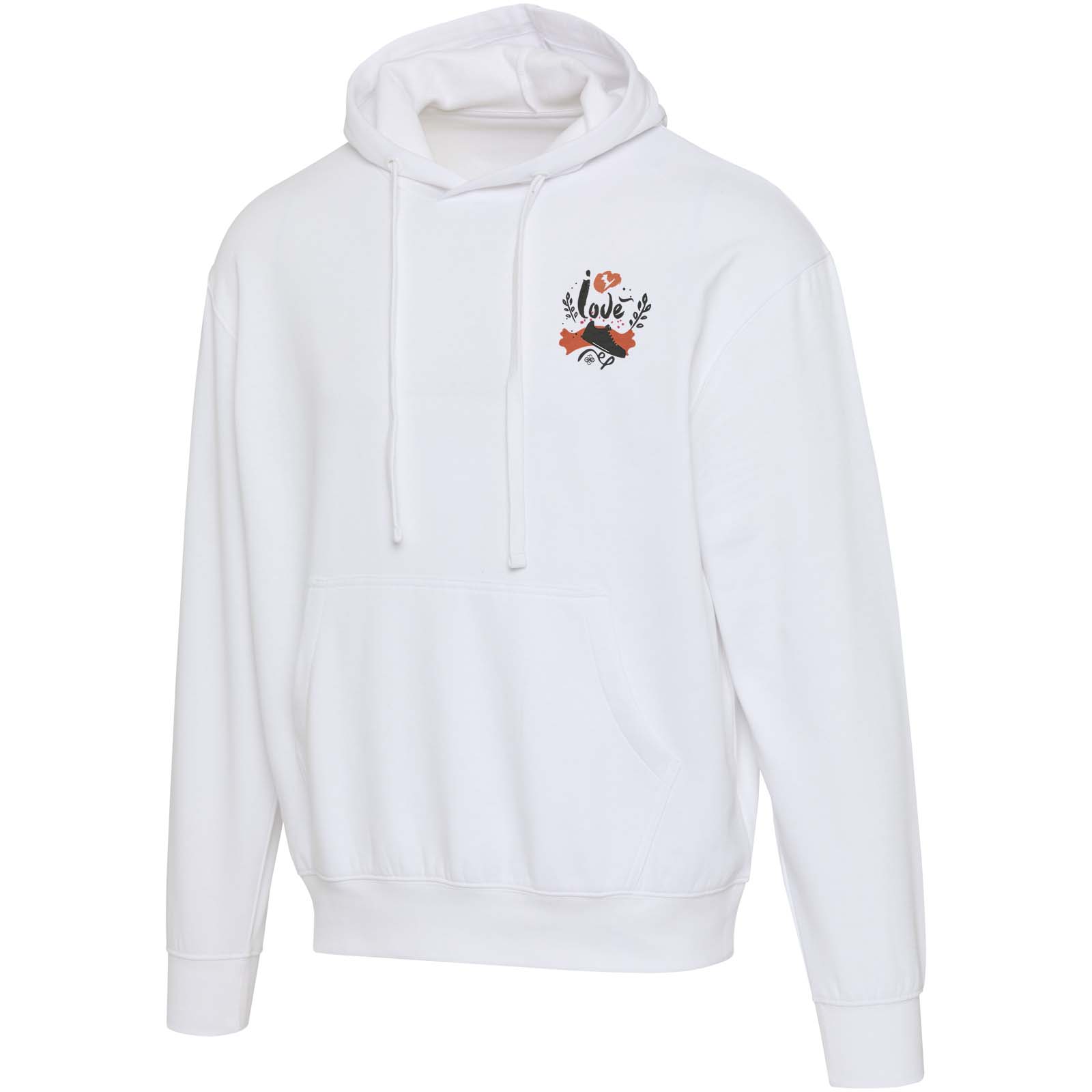 Felpa con cappuccio oversize in cotone biologico certificato OCS da 280 g/m2 Boris