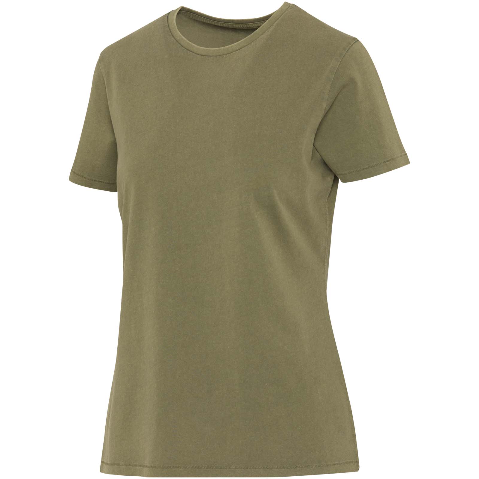 T-shirt a maniche corte da donna in tessuto lavato da 160 g/m²Nanaimo
