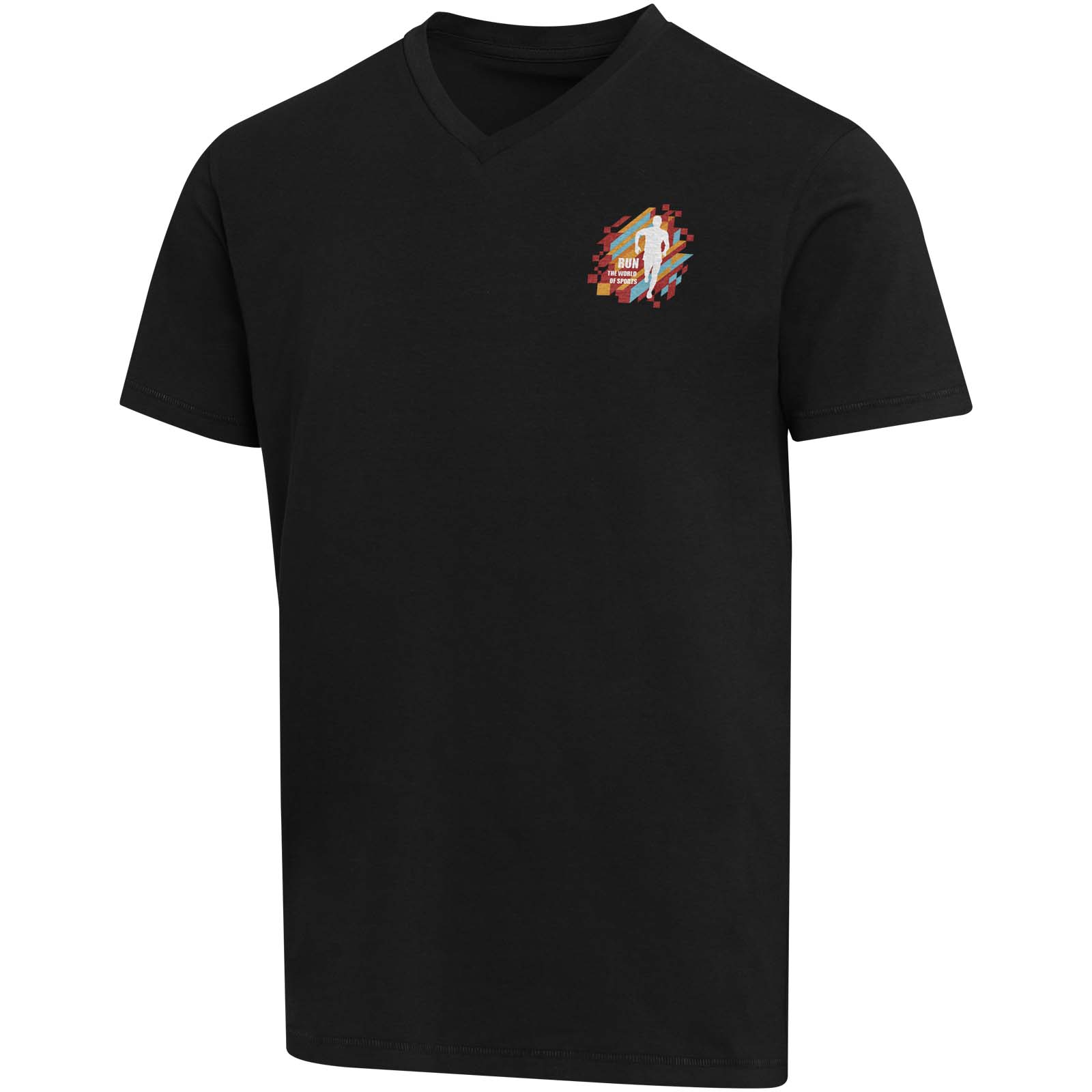 T-shirt a maniche corte unisex con scollo a V in cotone biologico certificato OCS da 200 g/m² Balfour