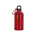 Borraccia in alluminio con moschettone, 400ml