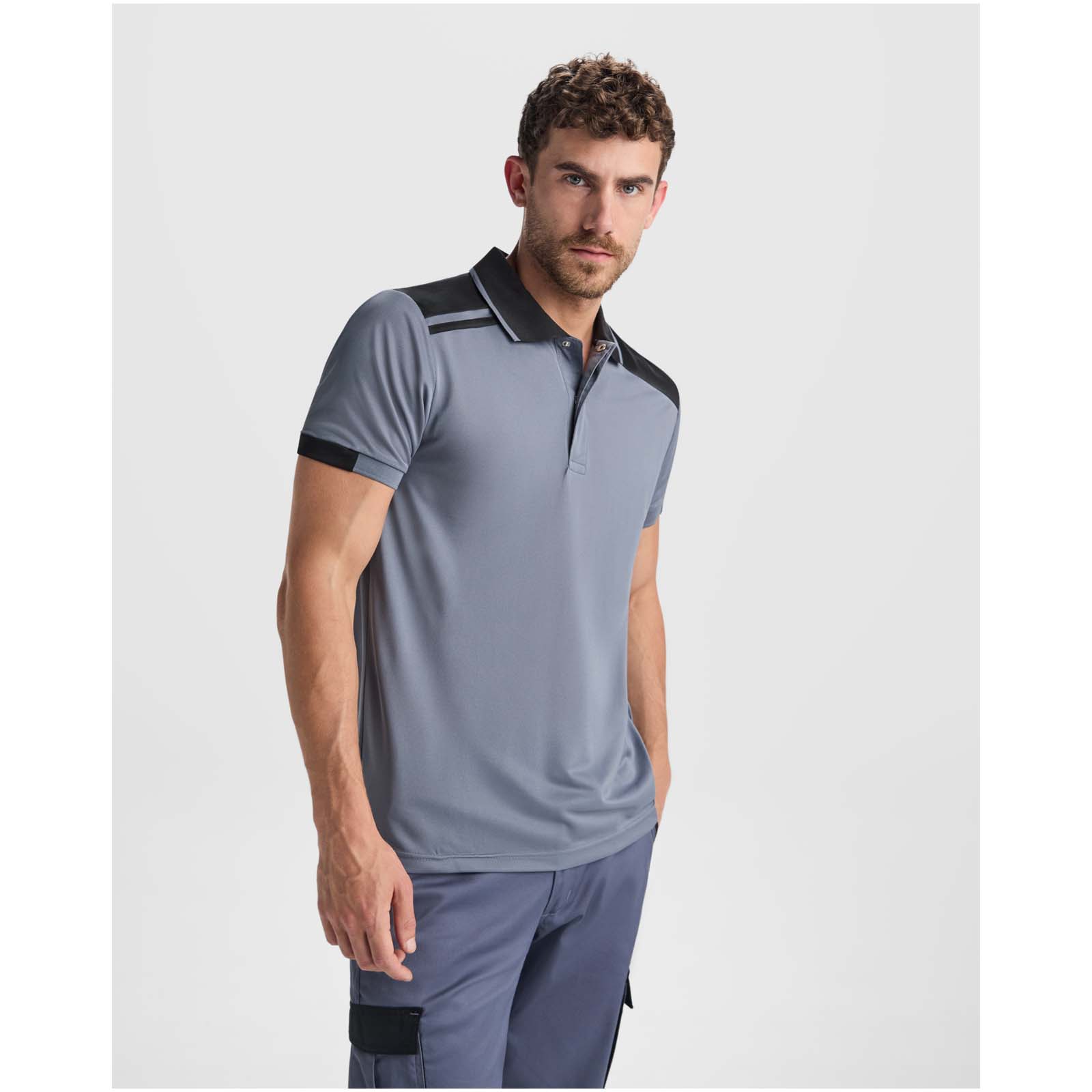 Polo a maniche corte unisex in tessuto antibatterico da 160 g/m2 Samurai 
