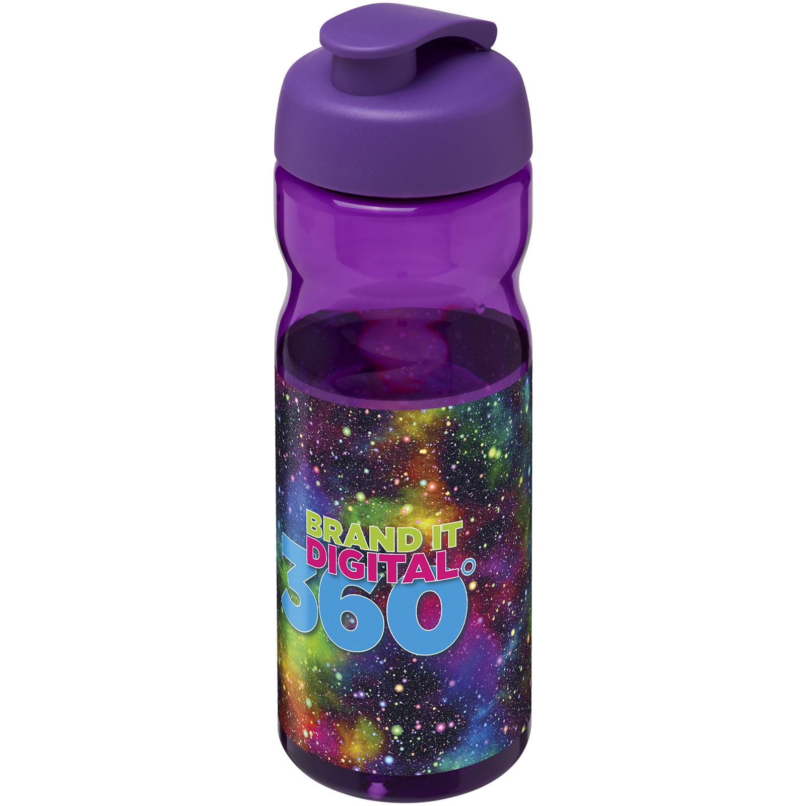 Borraccia sportiva H2O Active® Base da 650 ml con coperchio a scatto