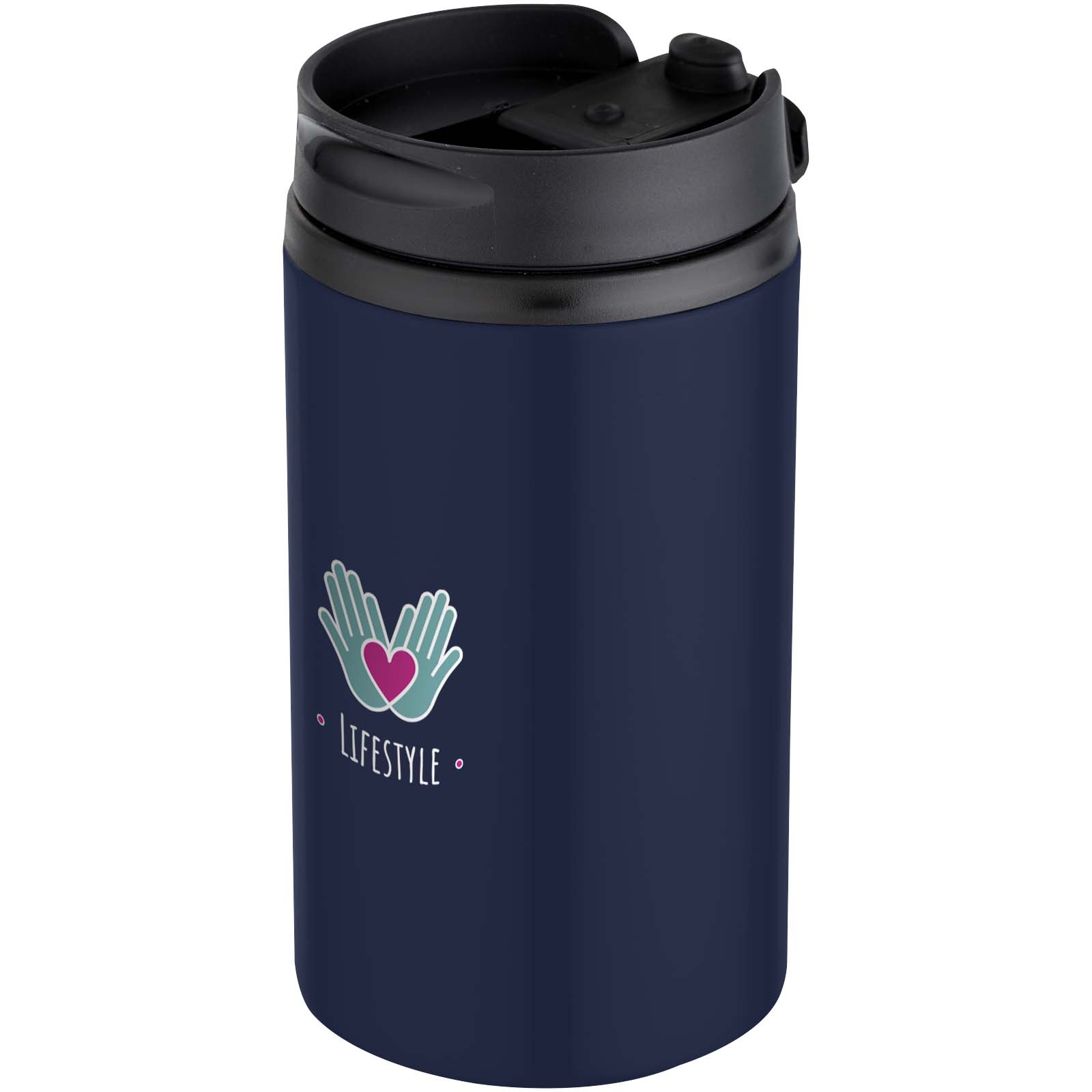 Bicchiere termico in acciaio inossidabile riciclato certificato RCS da 250 ml Mojave