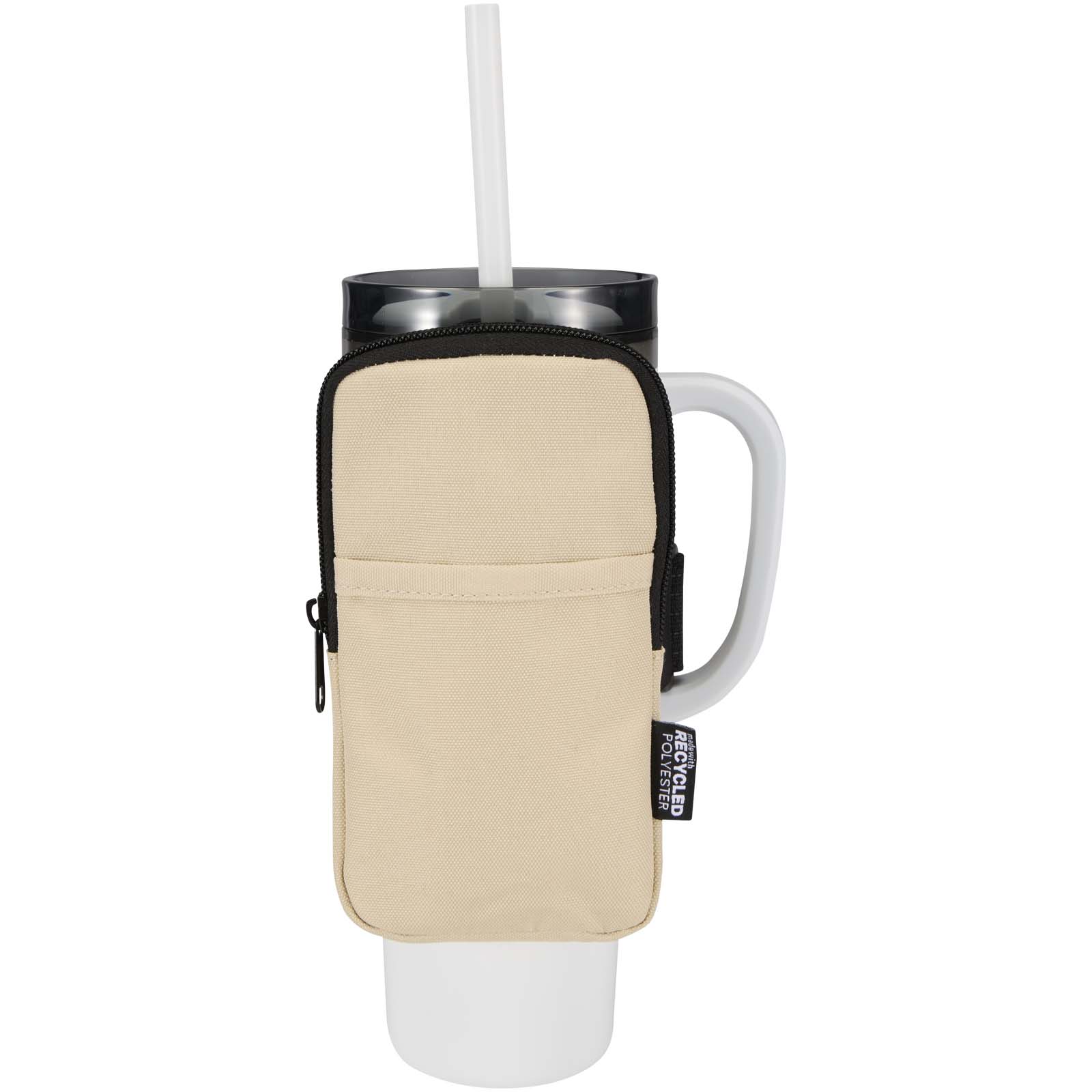 Custodia per borraccia in materiale riciclato certificato GRS Byron 