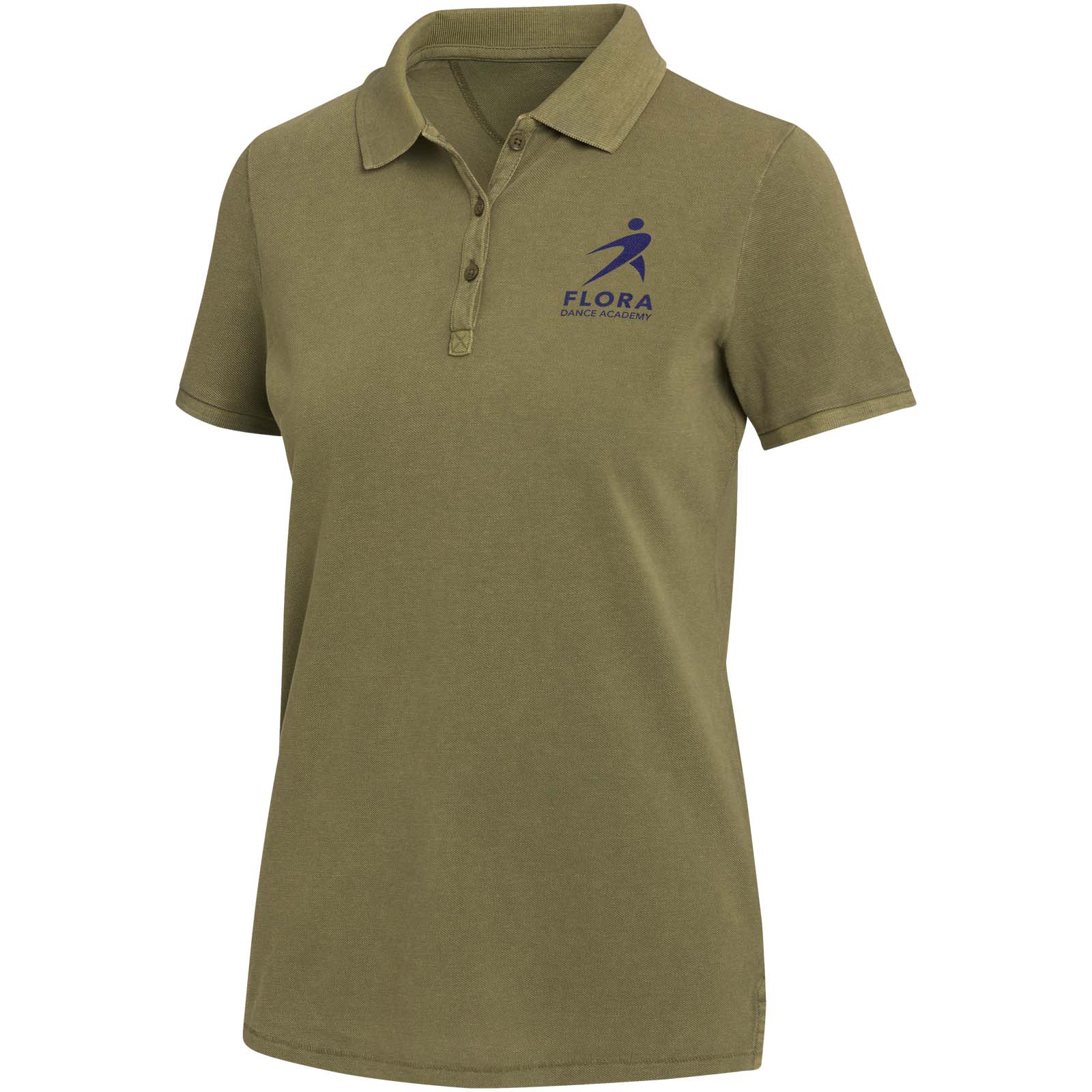 Polo da donna in tessuto lavato da 200 g/m² Calgary