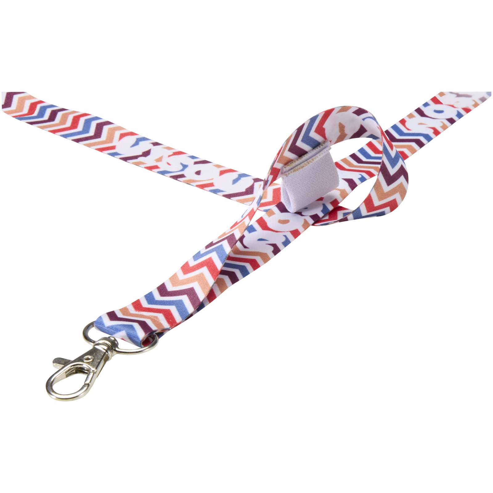Lanyard con stampa a sublimazione e passante Neve