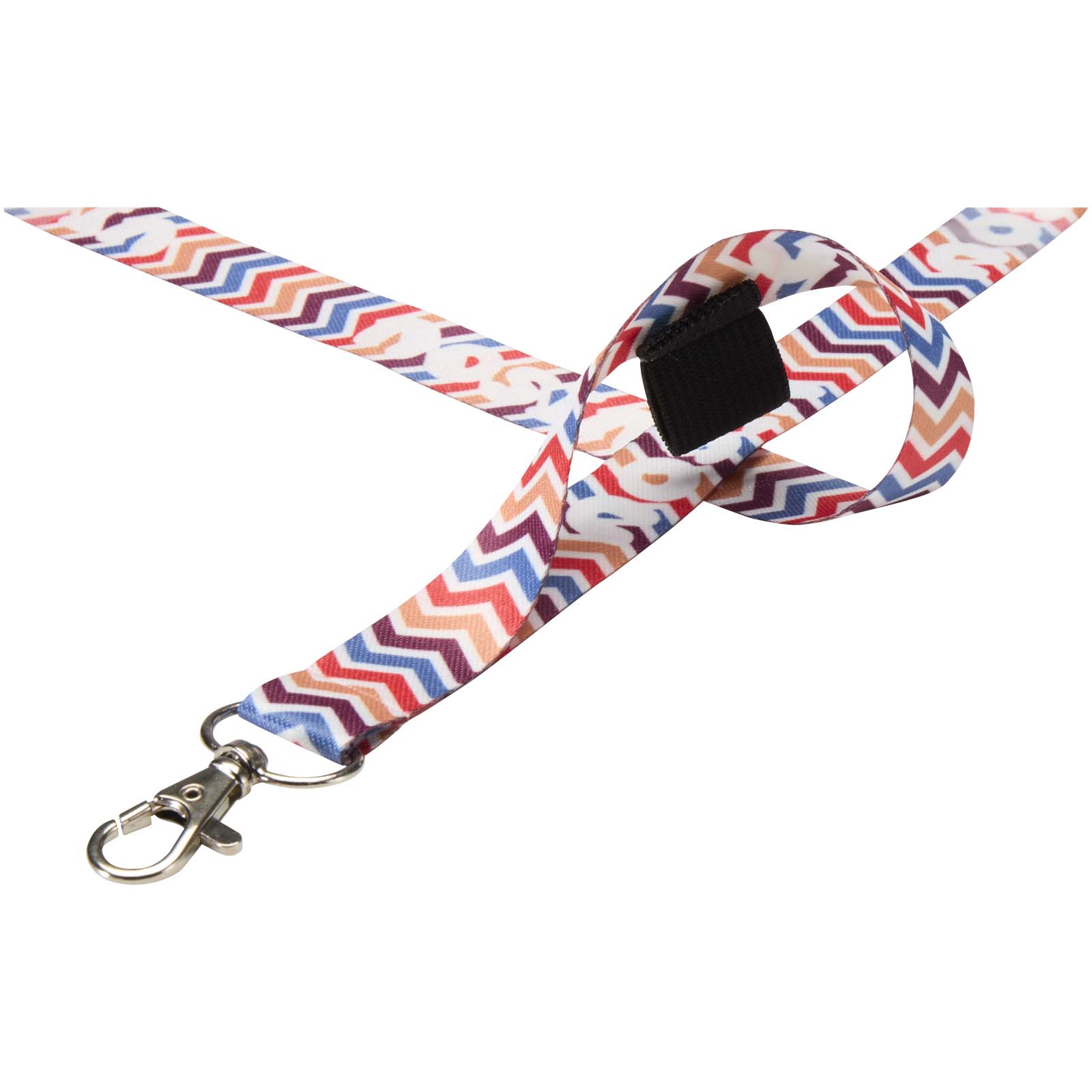 Lanyard con stampa a sublimazione e passante Neve