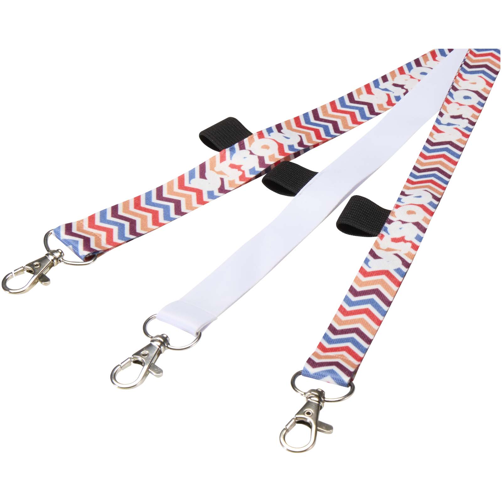Lanyard con stampa a sublimazione e passante Neve