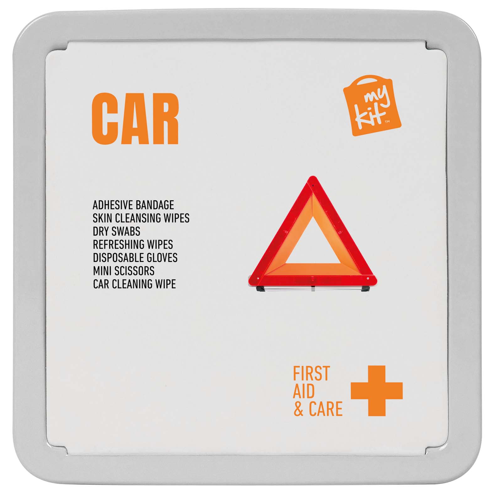 Kit di primo soccorso in scatola di latta per auto MyKit