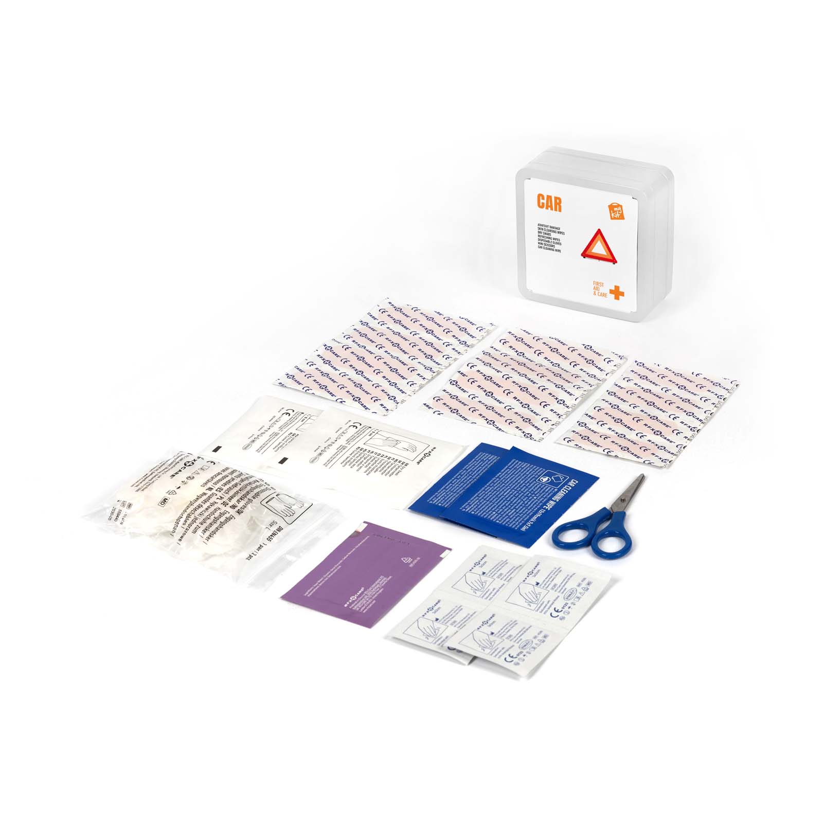 Kit di primo soccorso in scatola di latta per auto MyKit