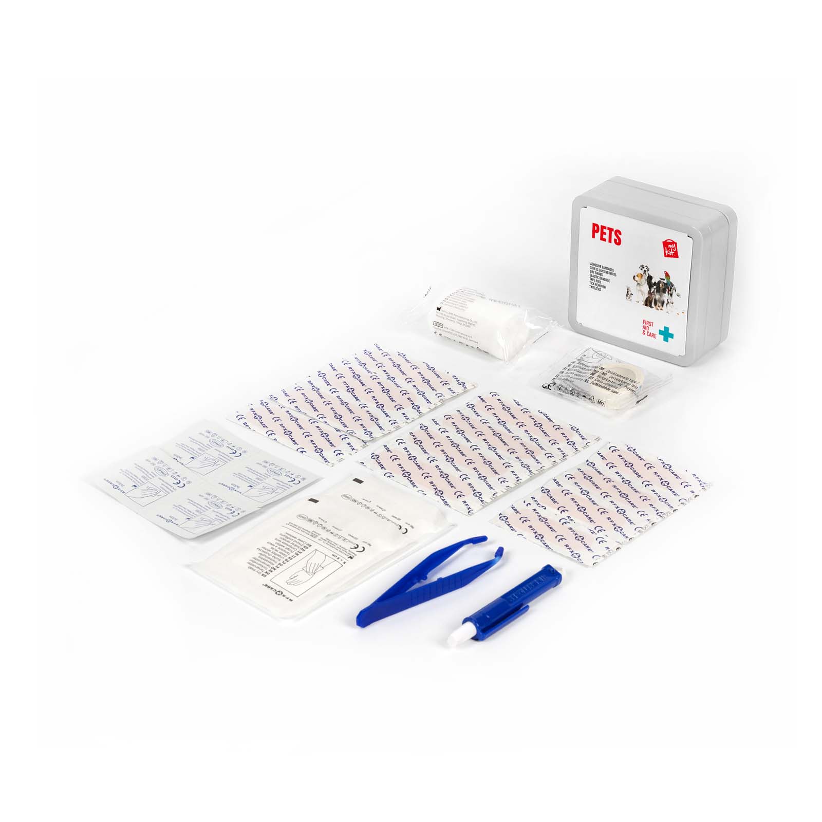 Kit di primo soccorso in scatola di latta per animali domestici MyKit