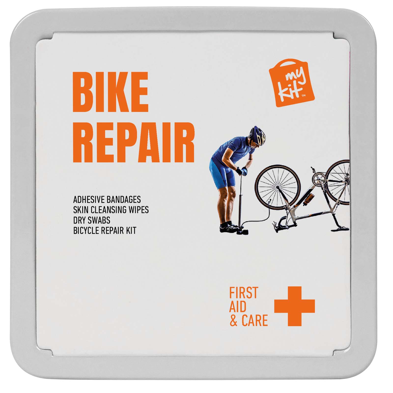 Kit per la riparazione delle biciclette in scatola di latta MyKit