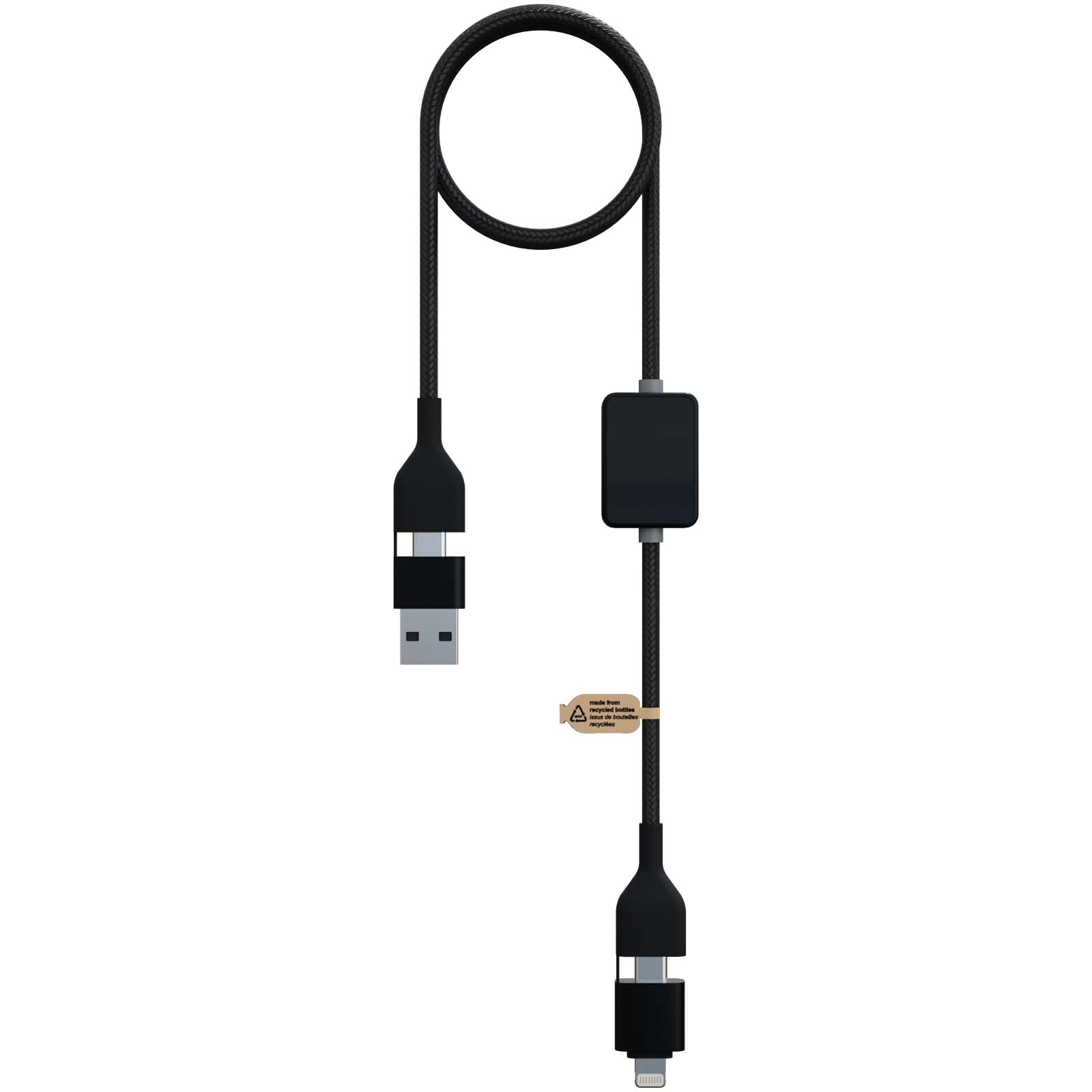 Cavo di ricarica con interruttore e logo luminoso da 60 W SCX.design C32