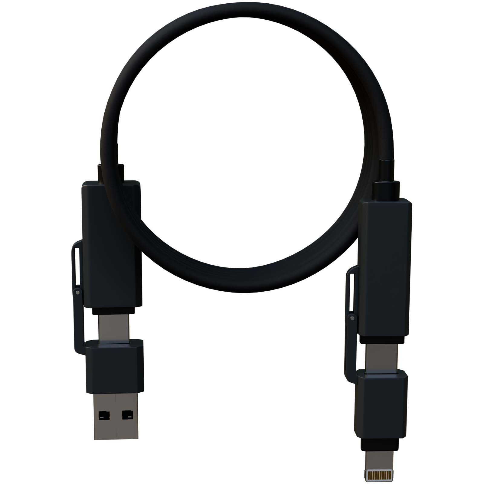 Cavo di ricarica magnetico in silicone da 100 W SCX.design C59