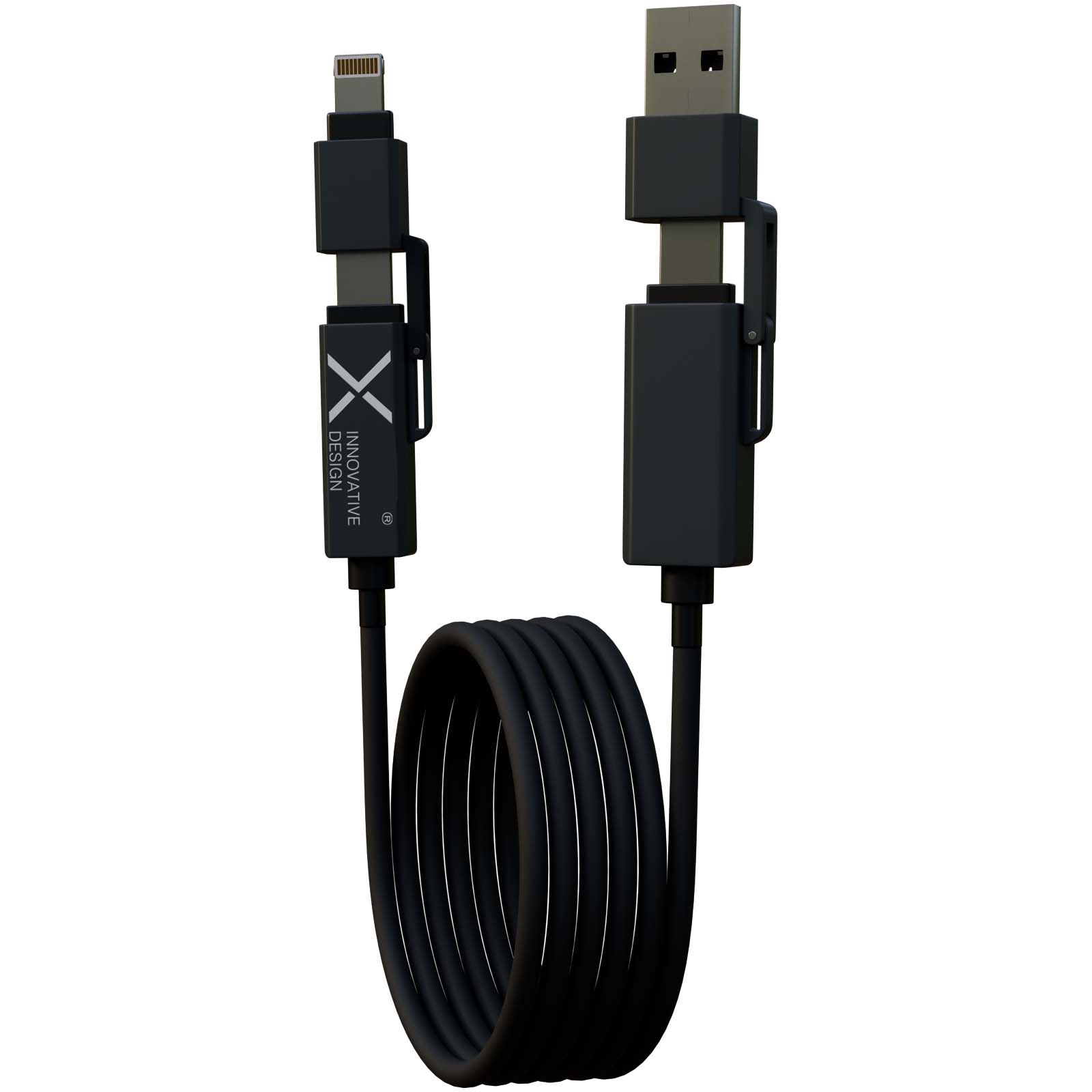 Cavo di ricarica magnetico in silicone da 100 W SCX.design C59