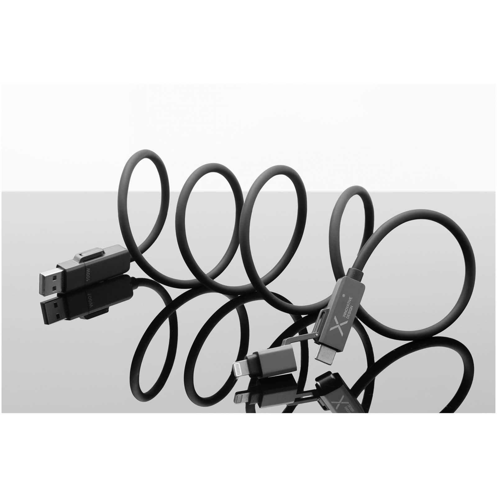 Cavo di ricarica magnetico in silicone da 100 W SCX.design C59