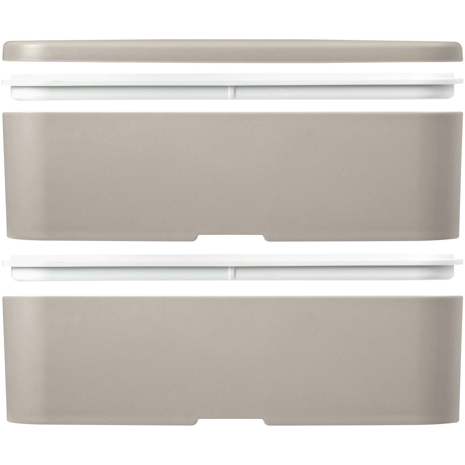 Portavivande a doppio scomparto 700+700 ml MIYO POP