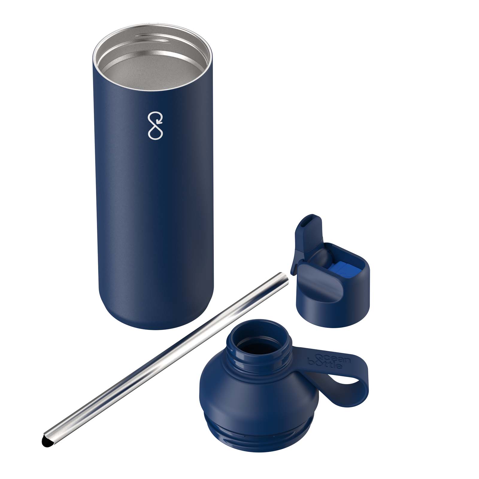 Ocean Bottle Peak GO 710 ml borraccia in acciaio inox riciclato