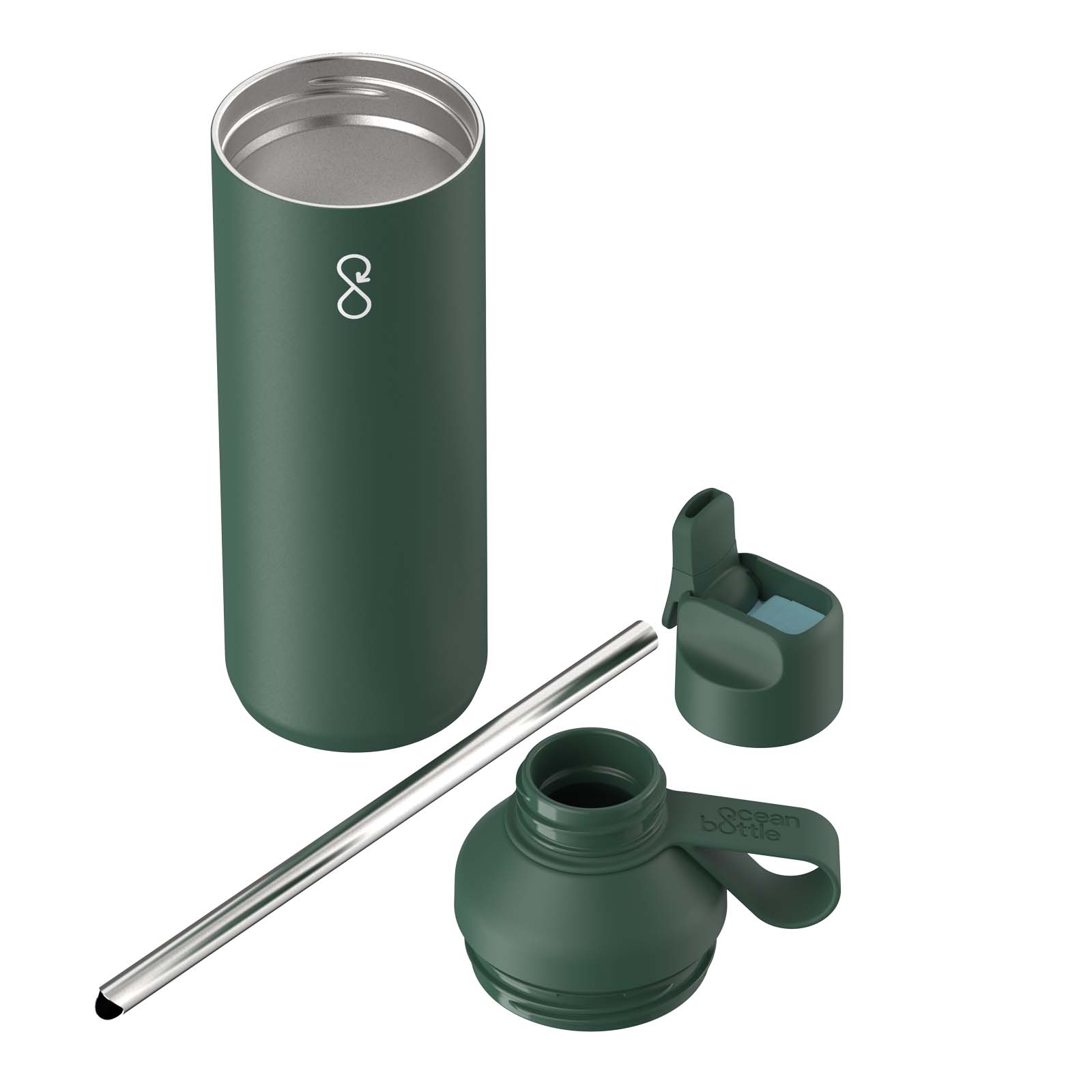 Ocean Bottle Peak GO 710 ml borraccia in acciaio inox riciclato