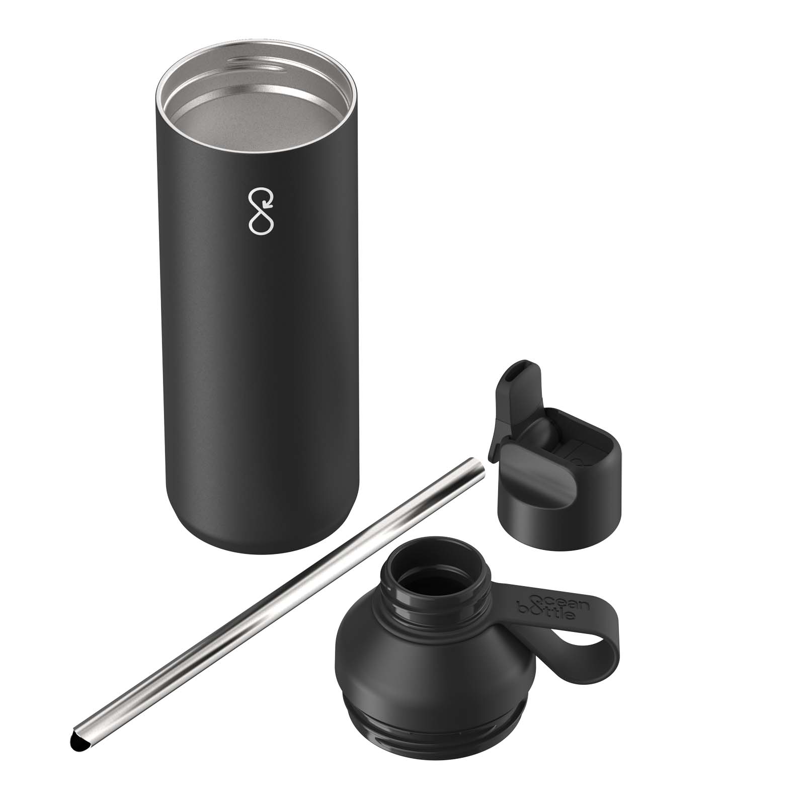 Ocean Bottle Peak GO 710 ml borraccia in acciaio inox riciclato