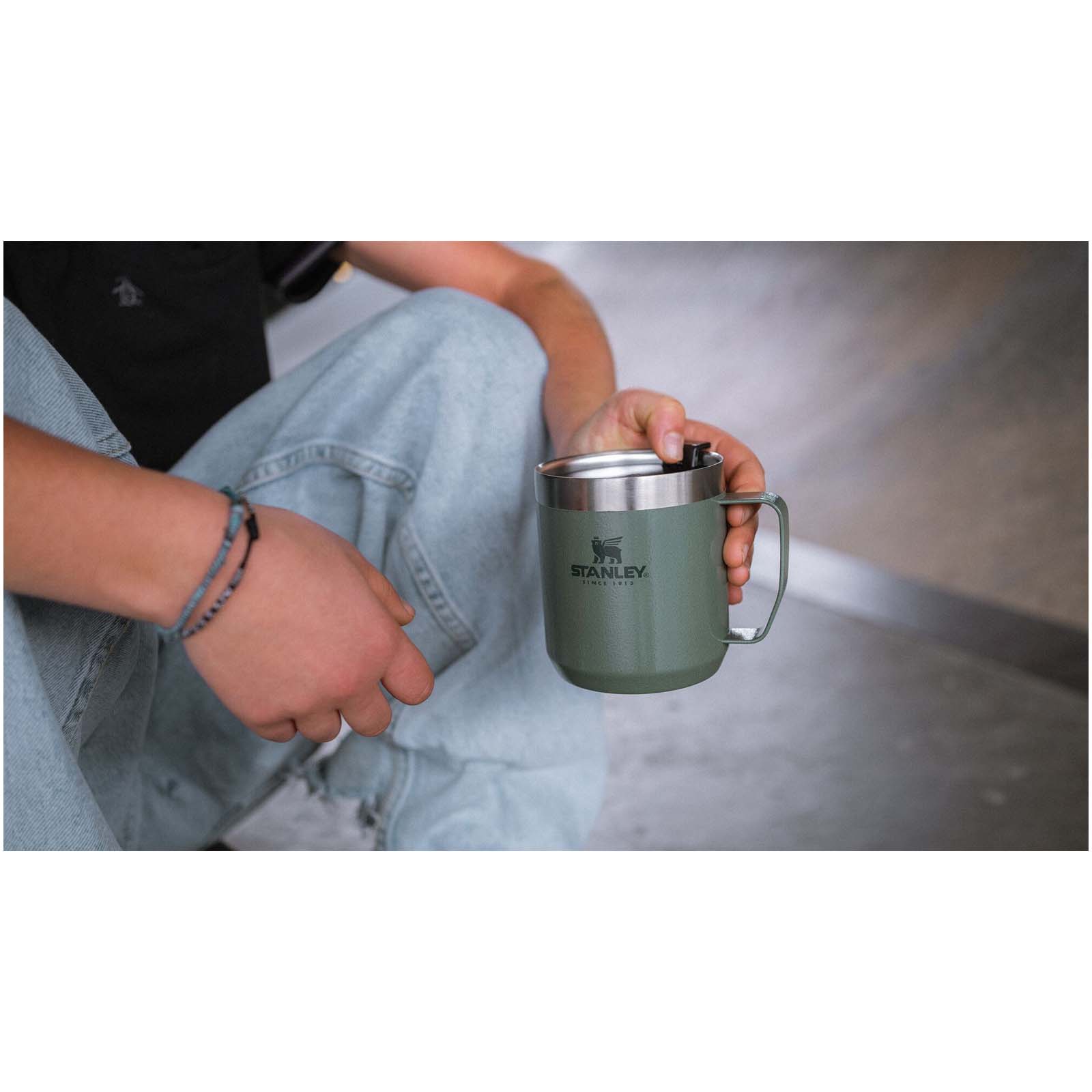 Tazza da campeggio Stanley Everyday da 350 ml in acciaio inossidabile