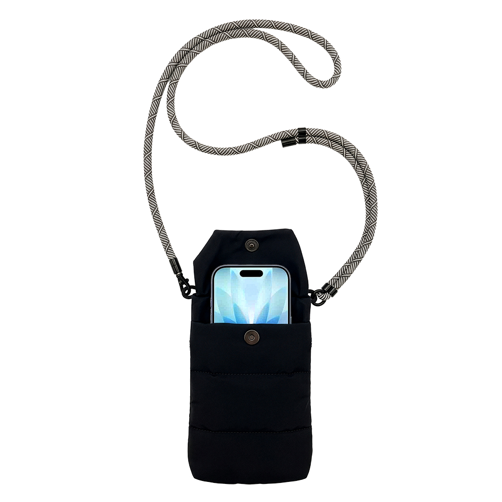 Borsa a tracolla per smartphone in poliestere ripstop 70D