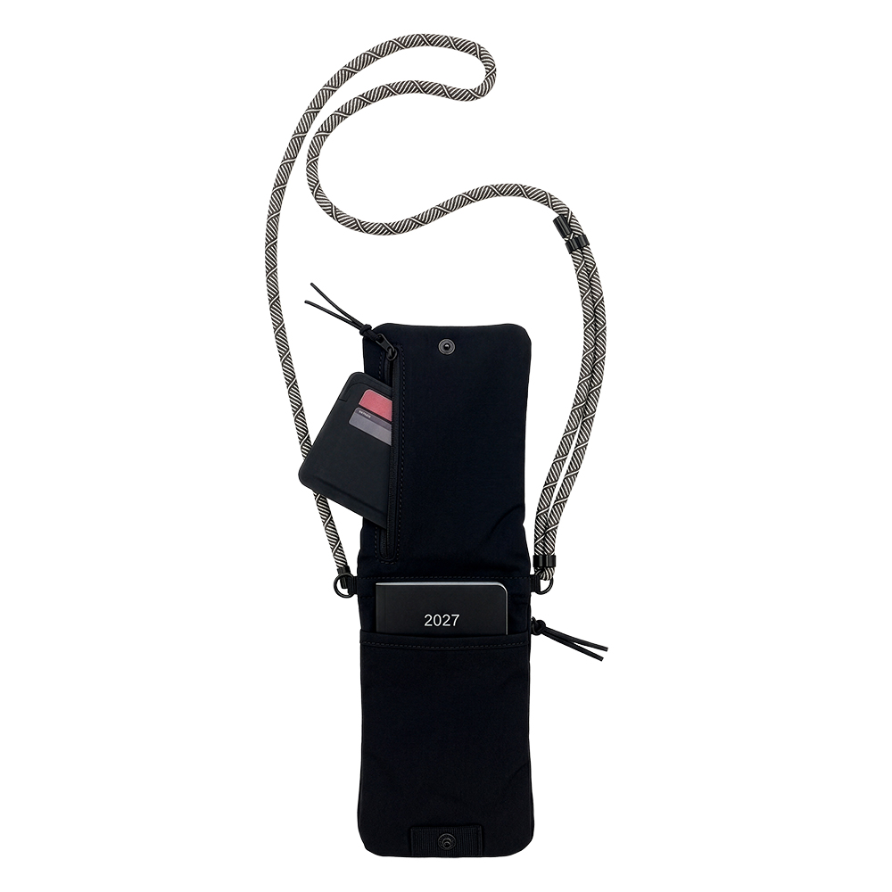 Borsa a tracolla per smartphone in poliestere ripstop 70D