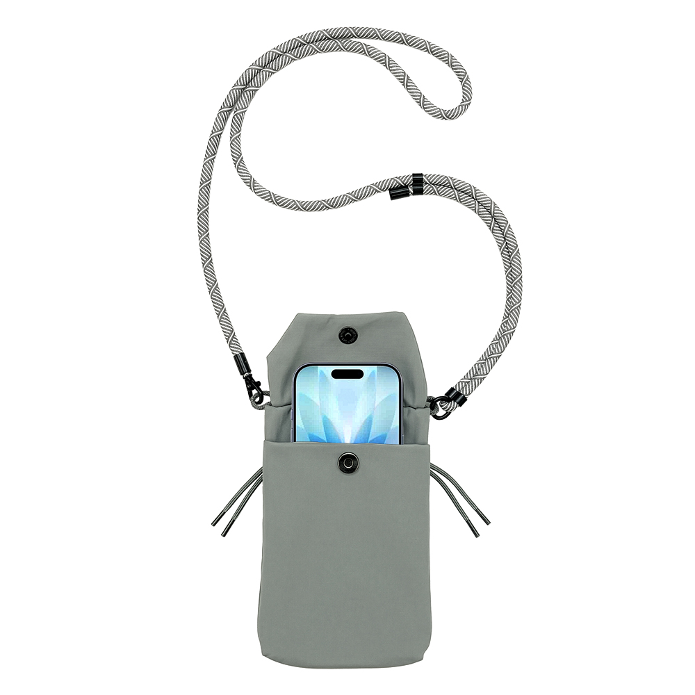 Borsa a tracolla per smartphone in poliestere ripstop 70D