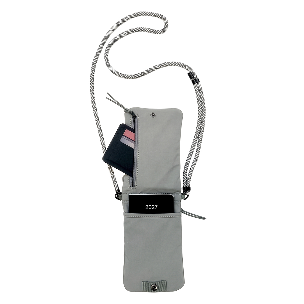 Borsa a tracolla per smartphone in poliestere ripstop 70D