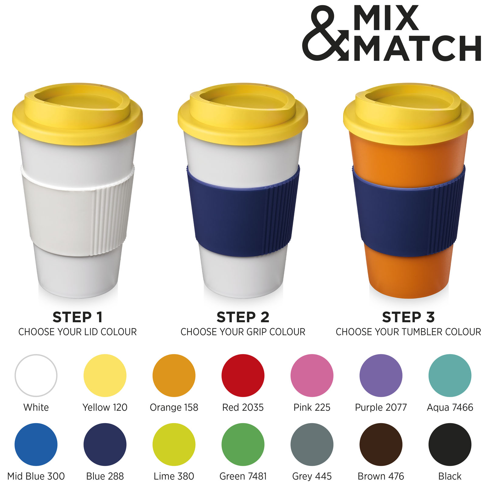 Tazza termica Americano® da 350 ml con grip