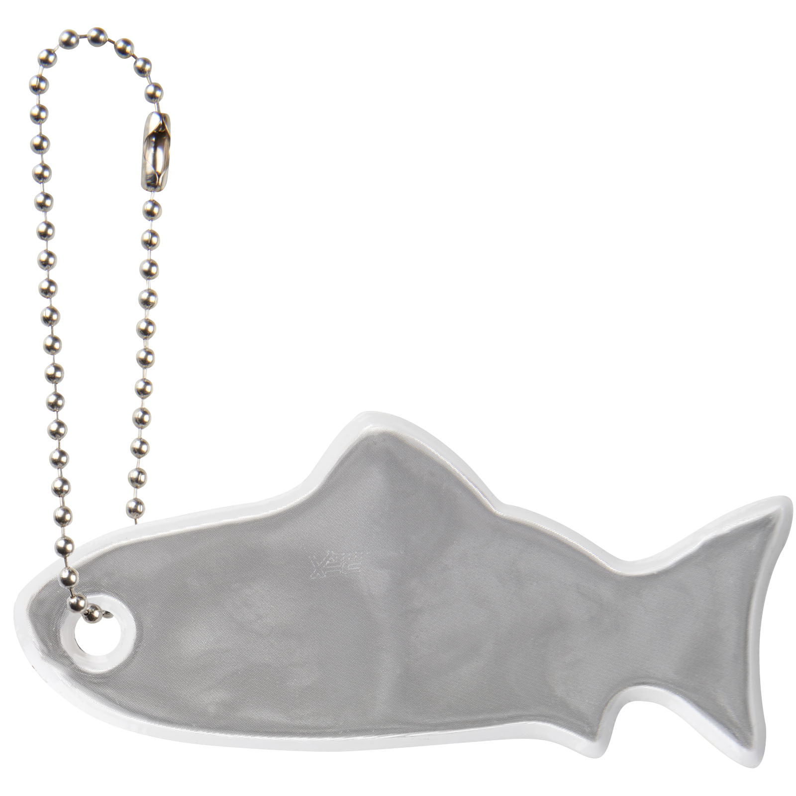Gancio riflettente a forma di pesce