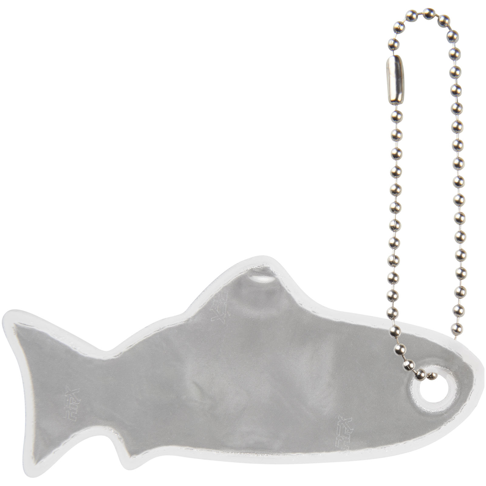 Gancio riflettente a forma di pesce