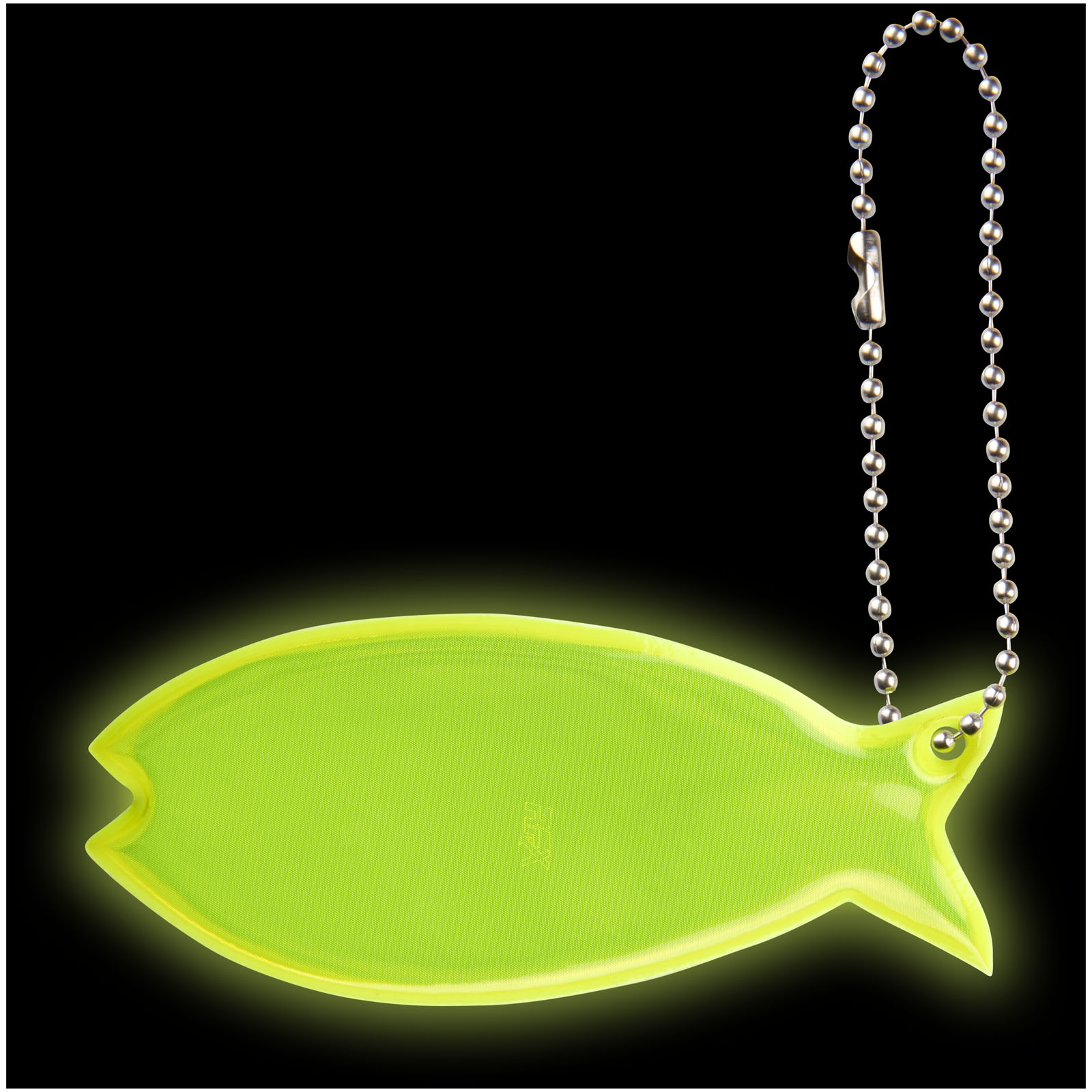 Gancio riflettente a forma di pesce