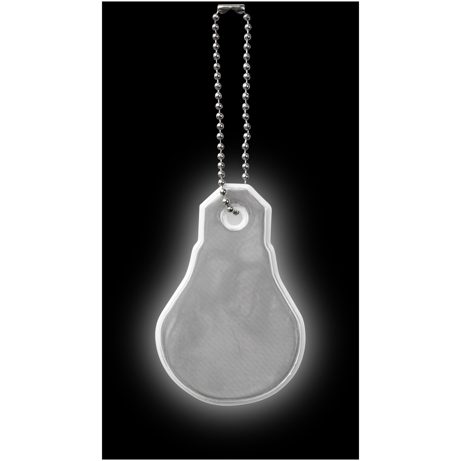 Gancio riflettente a forma di lampadina