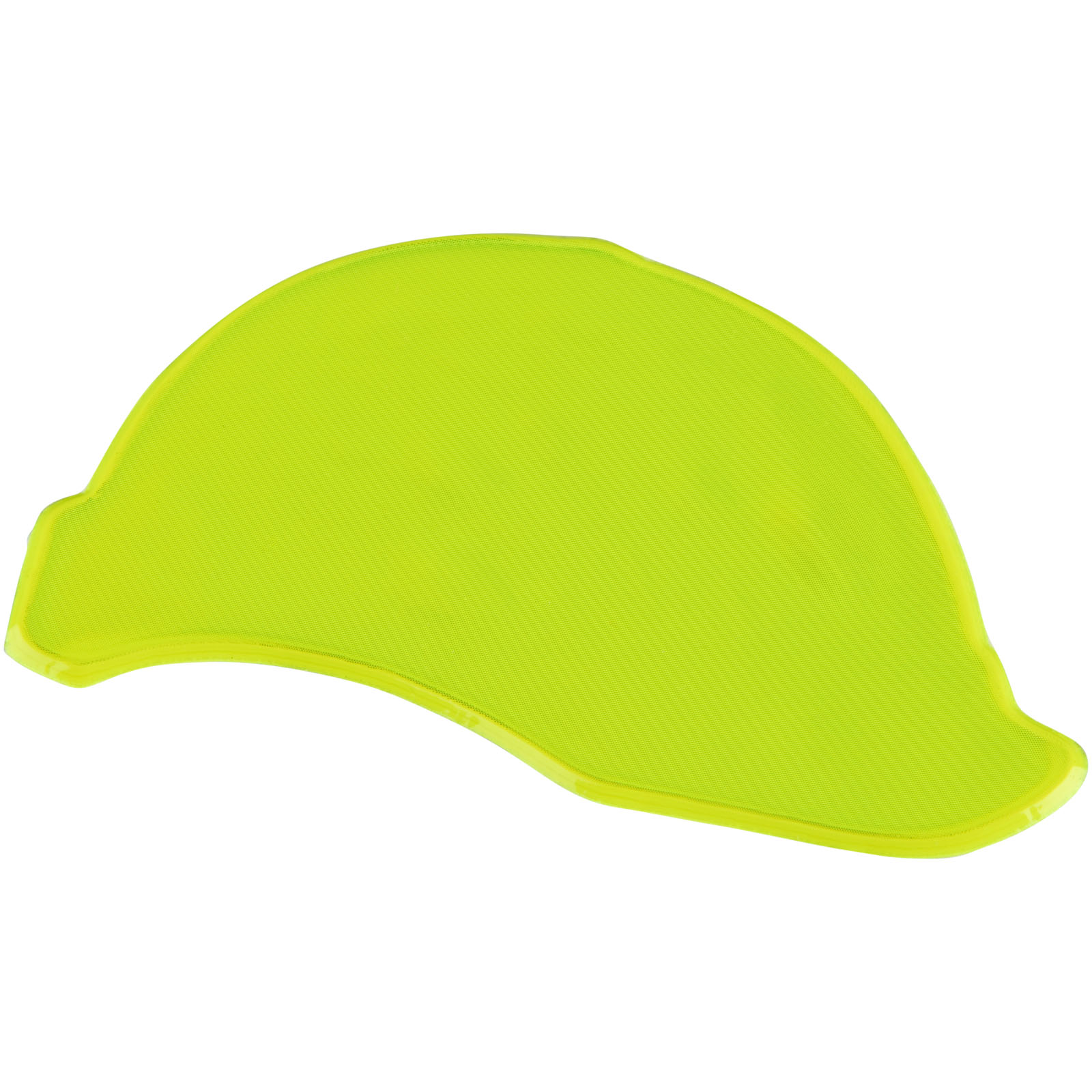 Adesivo riflettente a forma di casco