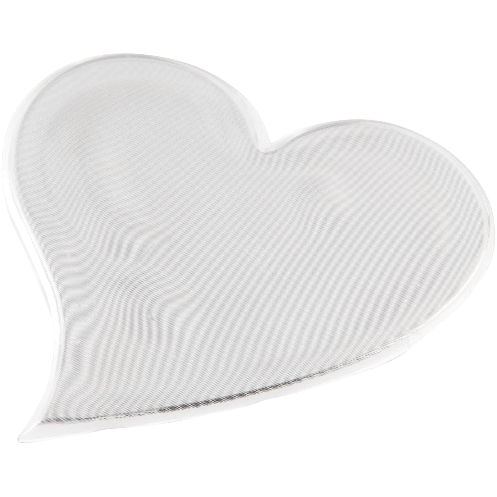 Grande adesivo riflettente a forma di cuore
