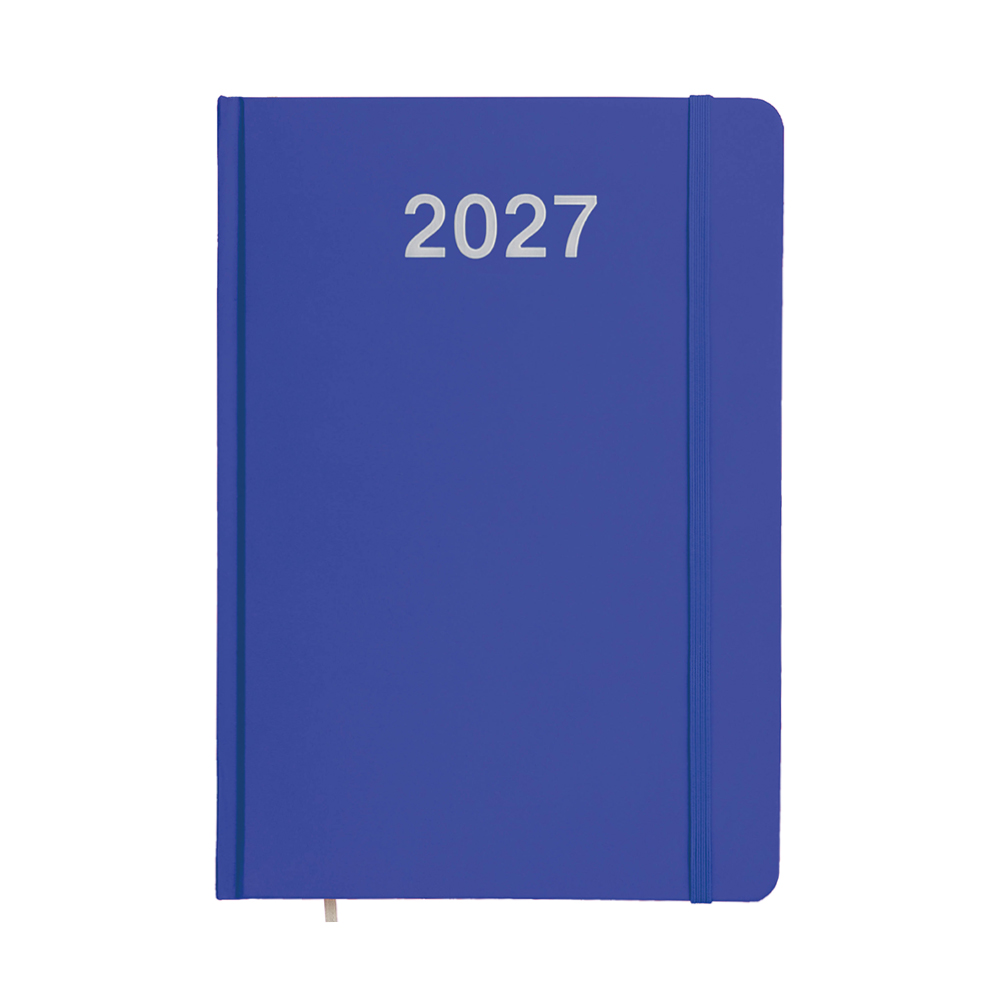 Agenda settimanale 2027, copertina rigida in cartoncino laminato