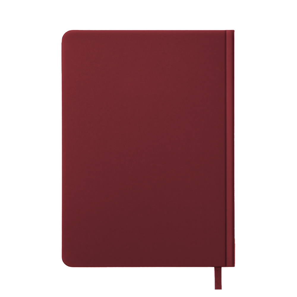 Agenda giornaliera 2027. Copertina rigida in cartoncino laminato opaco.