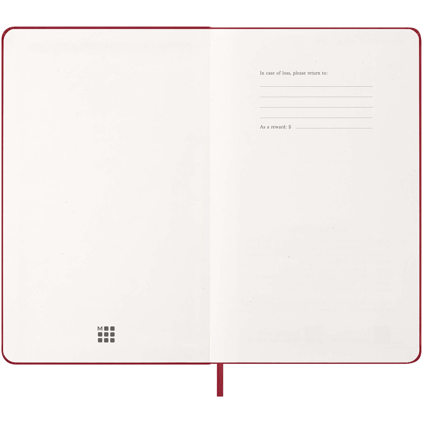 Agenda giornaliera 12 mesi con copertina rigida Moleskine