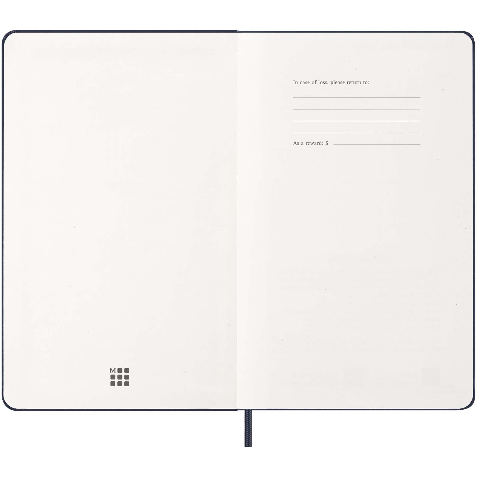 Agenda giornaliera 12 mesi con copertina rigida Moleskine