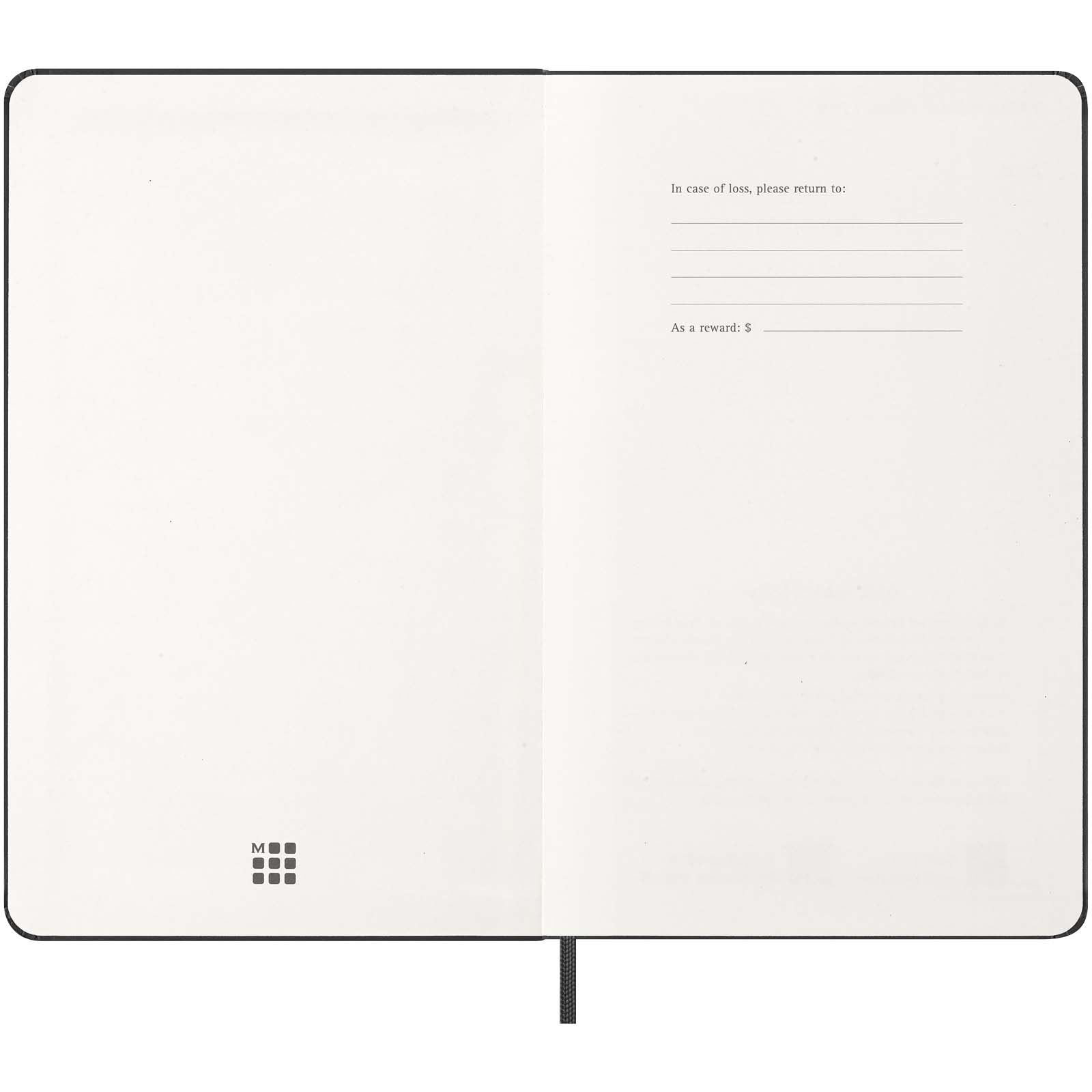 Agenda giornaliera 12 mesi con copertina rigida Moleskine