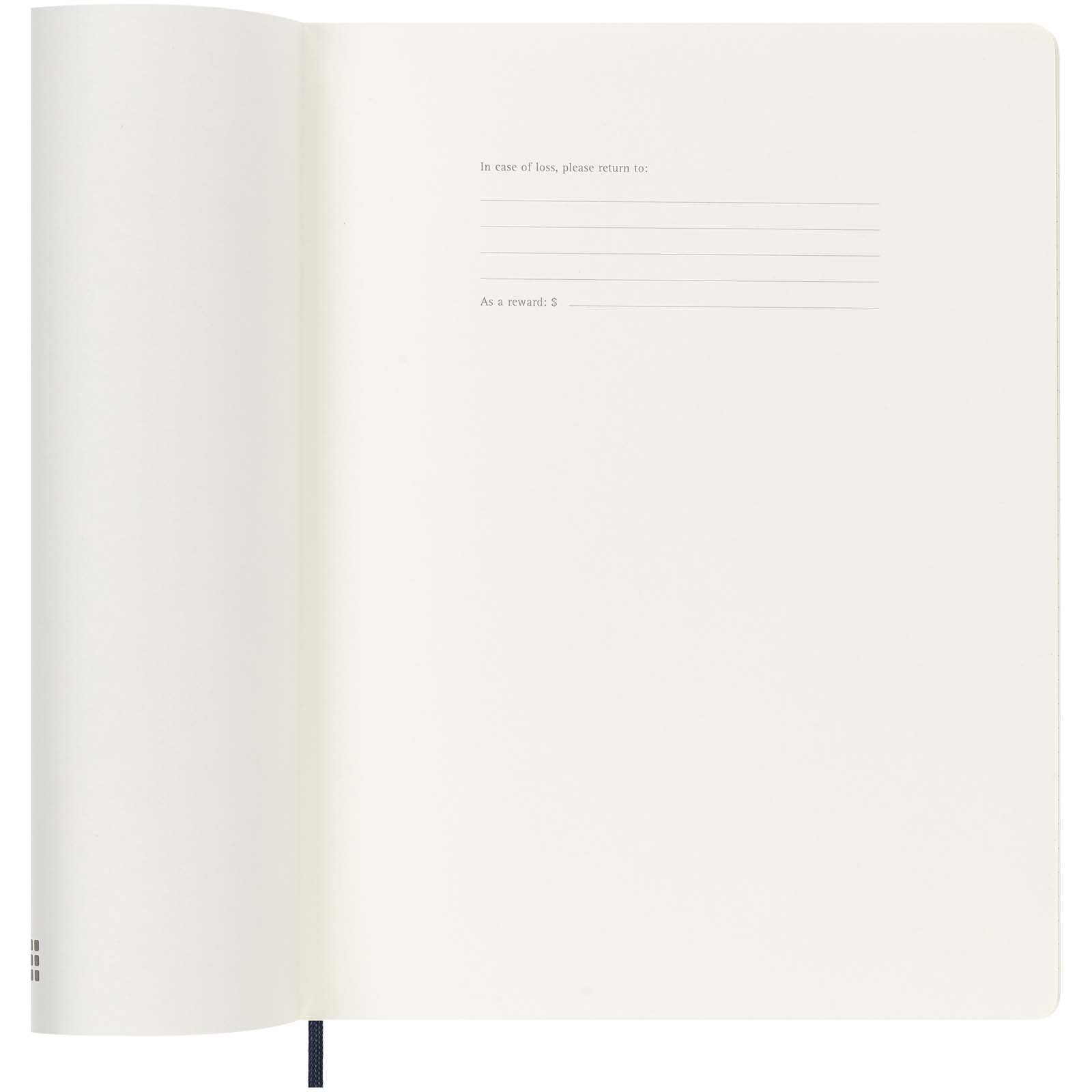 Blocco note 12 mesi formato XL con copertina morbida Moleskine